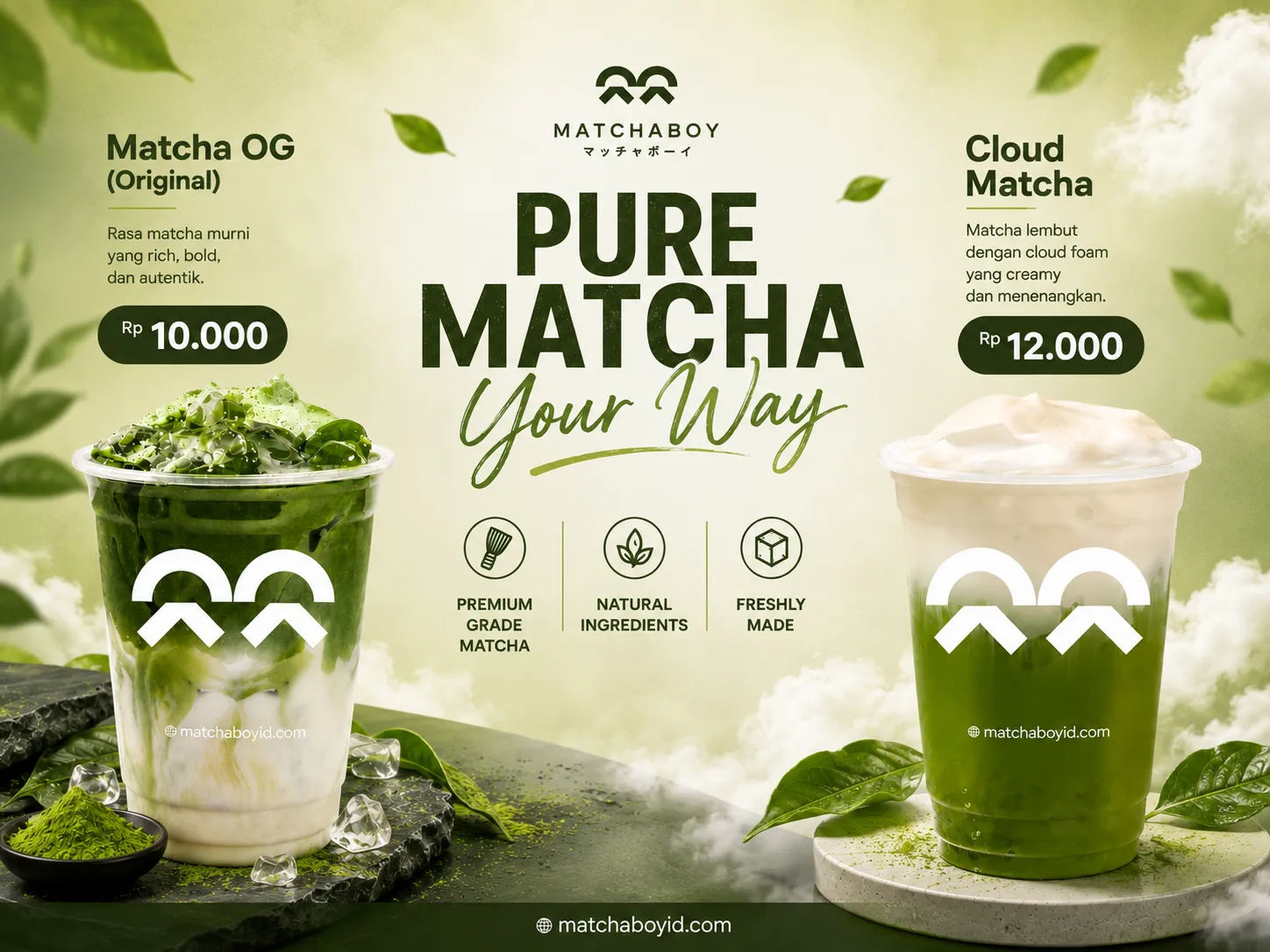 Our most popular handcrafted best premium grade matcha drinks.