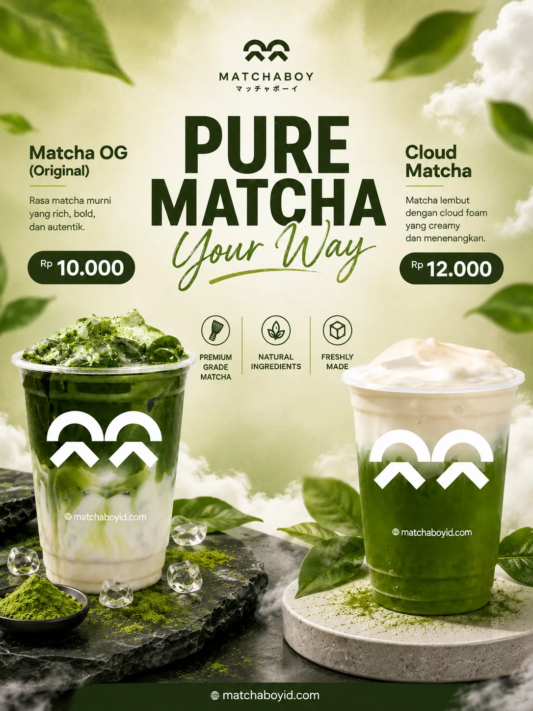 Our most popular handcrafted best premium grade matcha drinks.